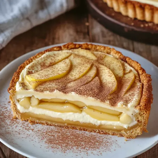Apfelkuchen mit Schmandcreme