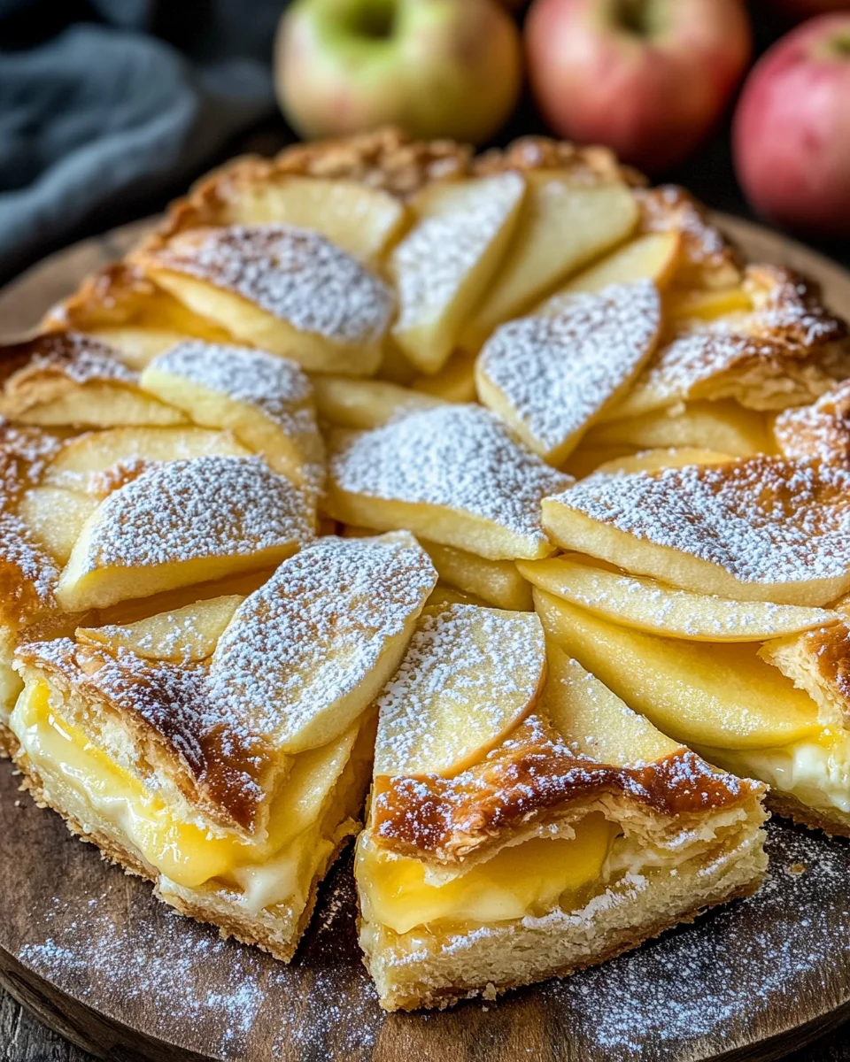 Bl&auml;tterteigkuchen