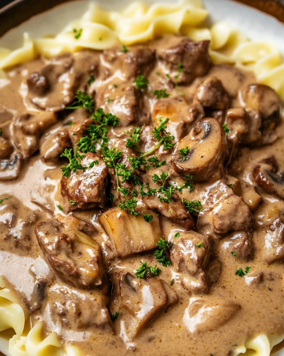 Boeuf Stroganoff 20 Boeuf