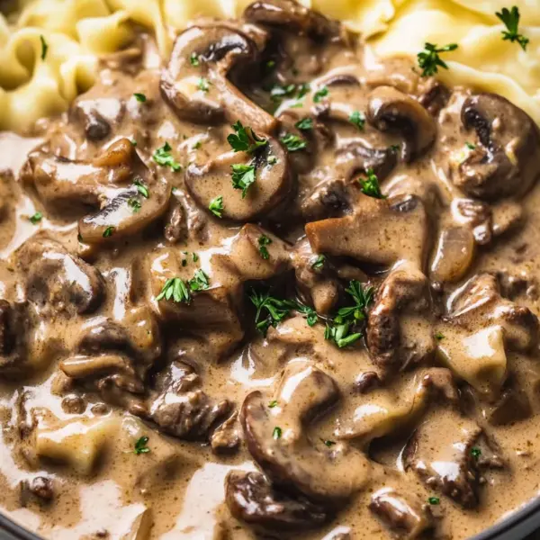 Boeuf Stroganoff