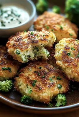 Brokkoli-Käse-Puffer