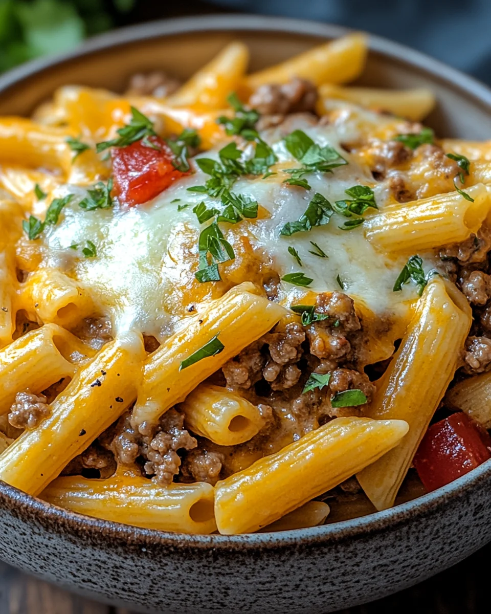 Cheeseburger-Pasta 25 Cheeseburger-Pasta