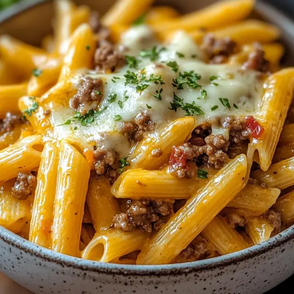 Cheeseburger-Pasta