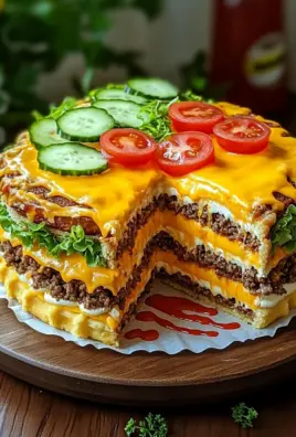 Cheeseburger-Torte