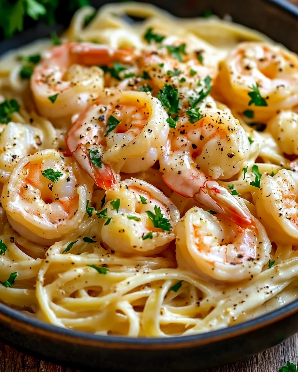 Creamy Shrimp Pasta 18 Creamy