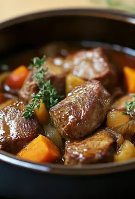 Filettopf aus dem Backofen