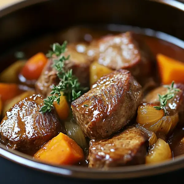 Filettopf aus dem Backofen