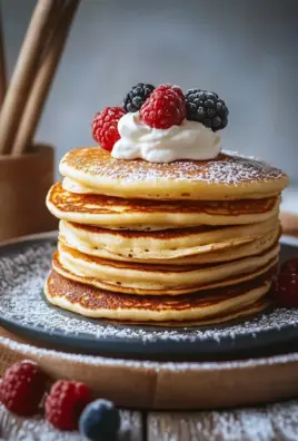 Fluffige Quark-Pfannkuchen ohne Mehl