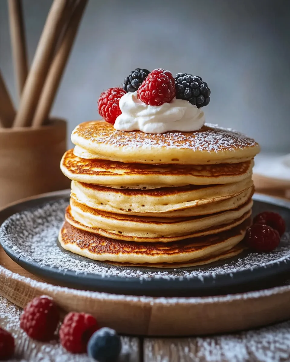 Fluffige Quark-Pfannkuchen ohne Mehl