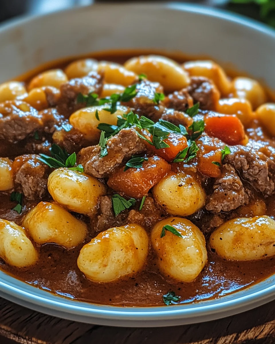 Gnocchi-Gulasch 19 Gnocchi-Gulasch