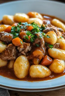 Gnocchi-Gulasch