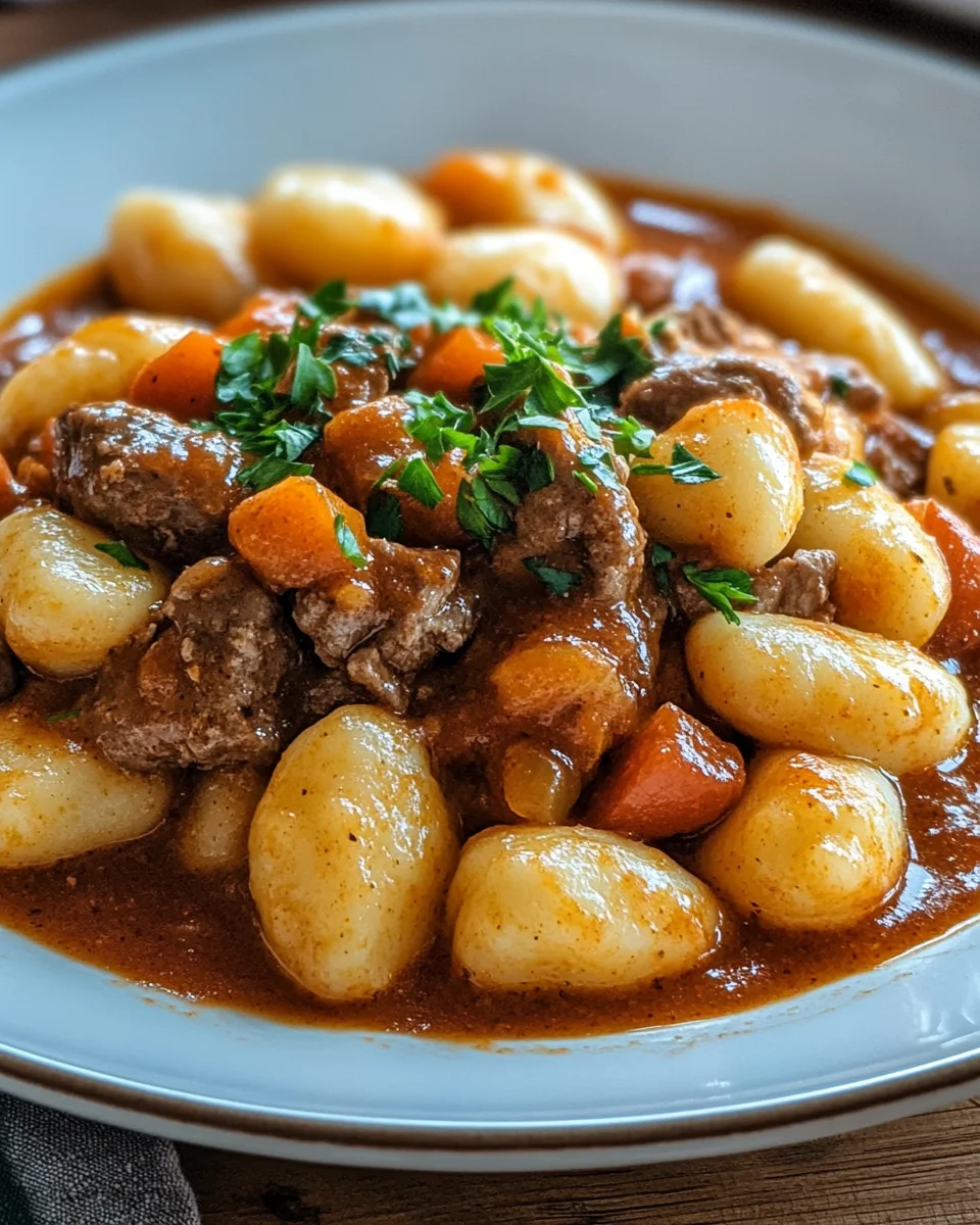 Gnocchi-Gulasch 21 Gnocchi-Gulasch