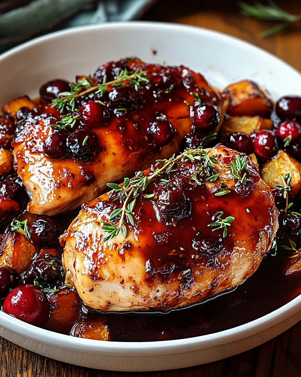 Hähnchen mit Preiselbeer-Balsamico-Glasur 23 Hähnchen mit Preiselbeer-Balsamico-Glasur