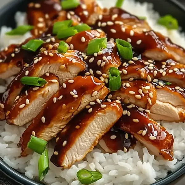 Hähnchengeschnetzeltes Teriyaki