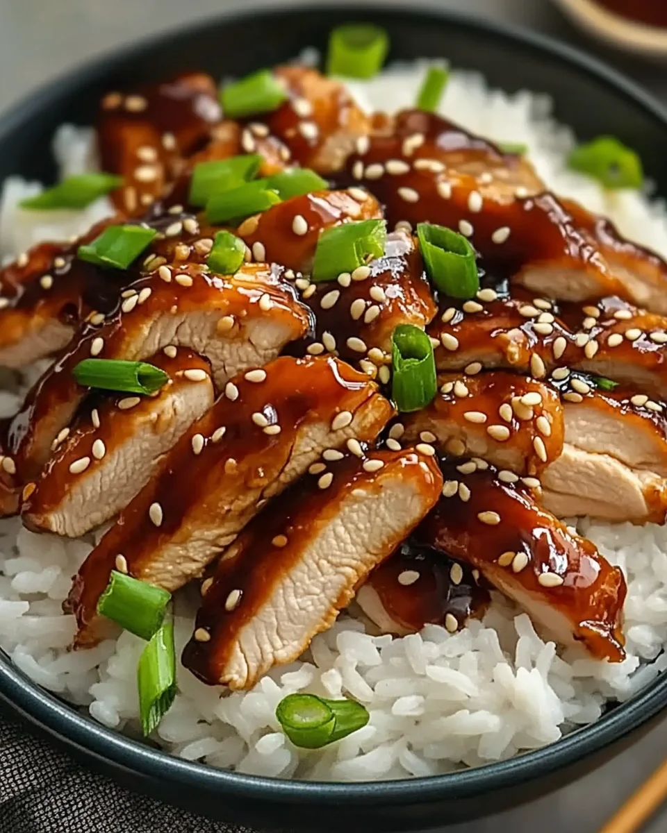 H&auml;hnchengeschnetzeltes Teriyaki