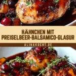 Hähnchen mit Preiselbeer-Balsamico-Glasur 20 Pinterest Hidden Image