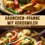 Hähnchen-Pfanne mit Kokosmilch 18 Pinterest Hidden Image