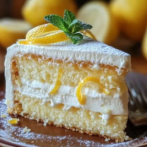 Italienisches Zitronencreme Kuchen Rezept