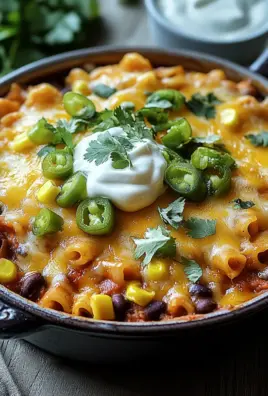 Käsiger Taco Nudelauflauf