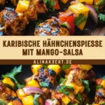 Karibische Hähnchenspieße mit Mango-Salsa 23 Pinterest Hidden Image