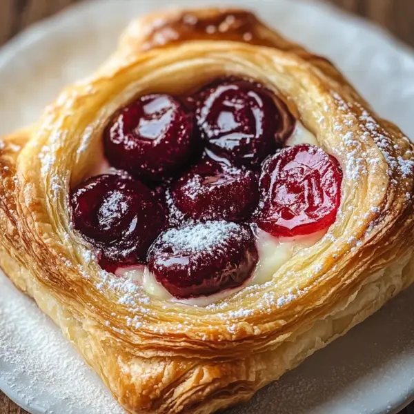 Kirsche Frischkäse Danish