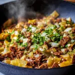 Kohl-Hack-Pfanne