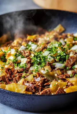 Kohl-Hack-Pfanne