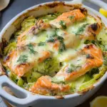 Lachs-Spitzkohl-Auflauf
