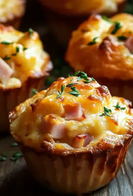 Muffins mit Putenschinken und Käse 24 Muffins mit Putenschinken und Käse