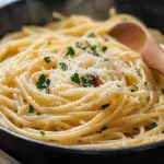 One Pot Knoblauch K&auml;se Pasta