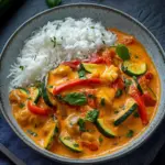 Paprika-Zucchini-Rahm-H&auml;hnchen