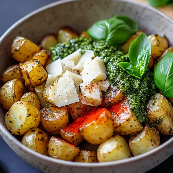 Pesto-Kartoffel-Bowl