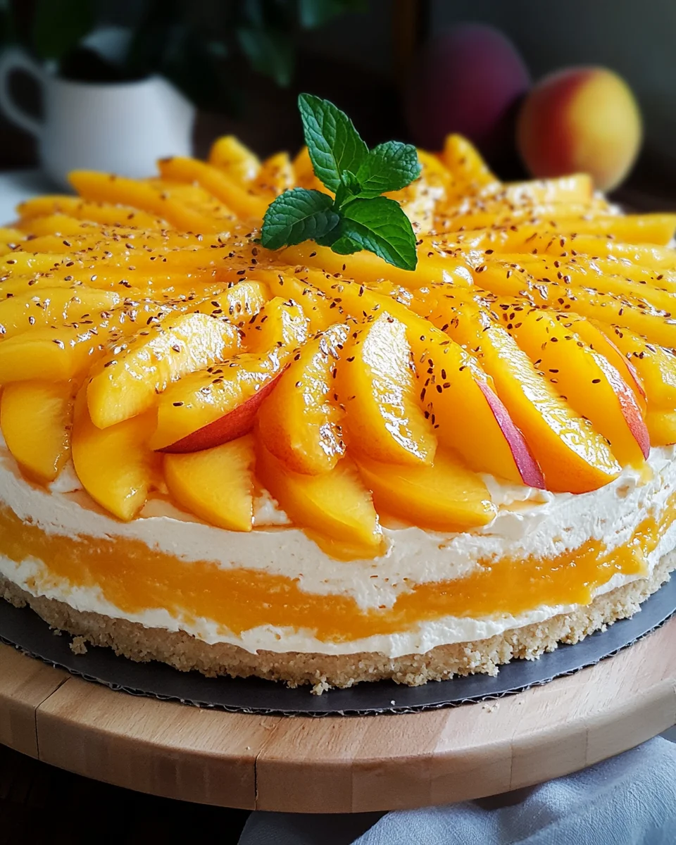 Pfirsich-Maracuja-Torte 23 Pfirsich-Maracuja-Torte