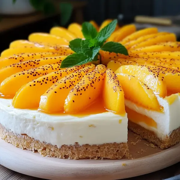 Pfirsich-Maracuja-Torte