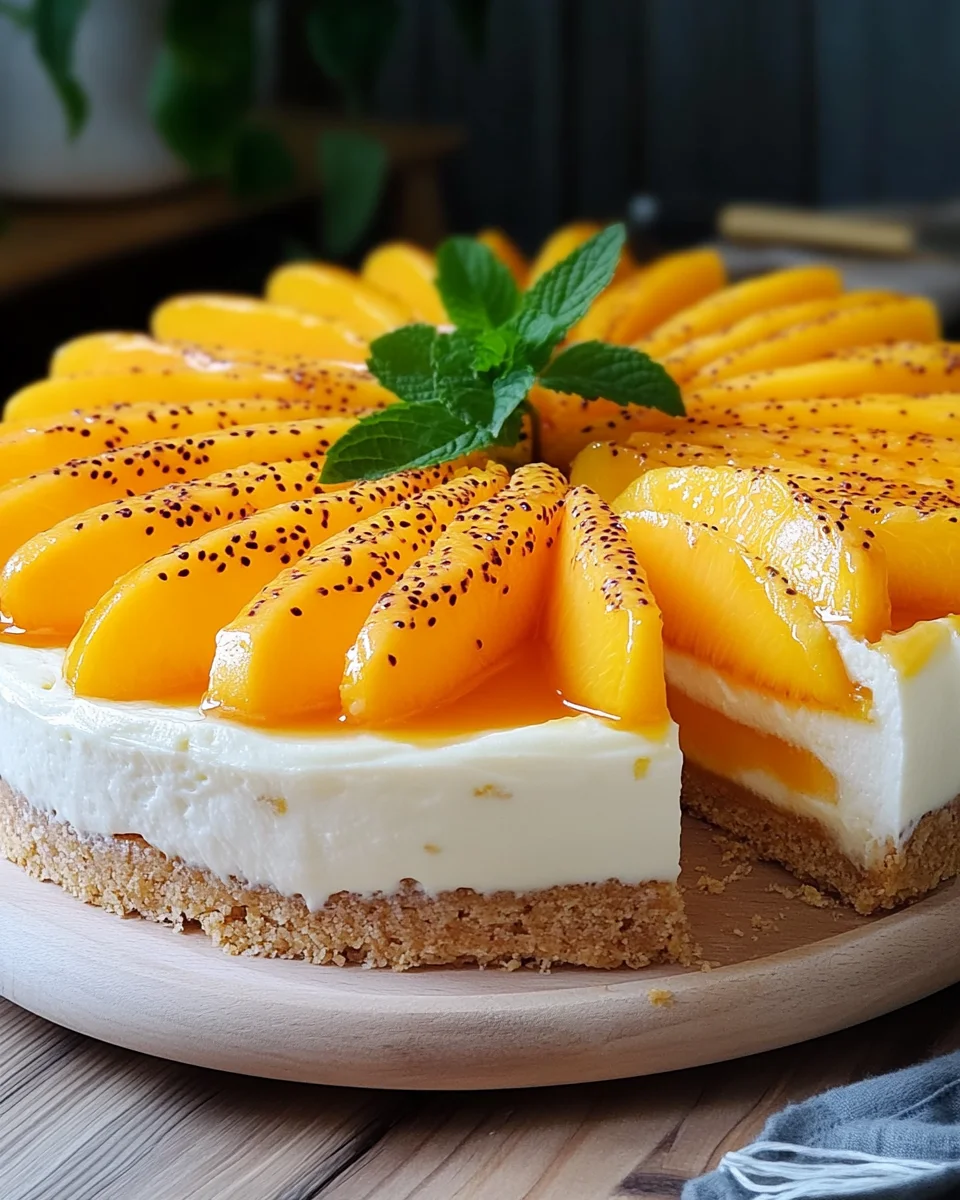 Pfirsich-Maracuja-Torte 25 Pfirsich-Maracuja-Torte