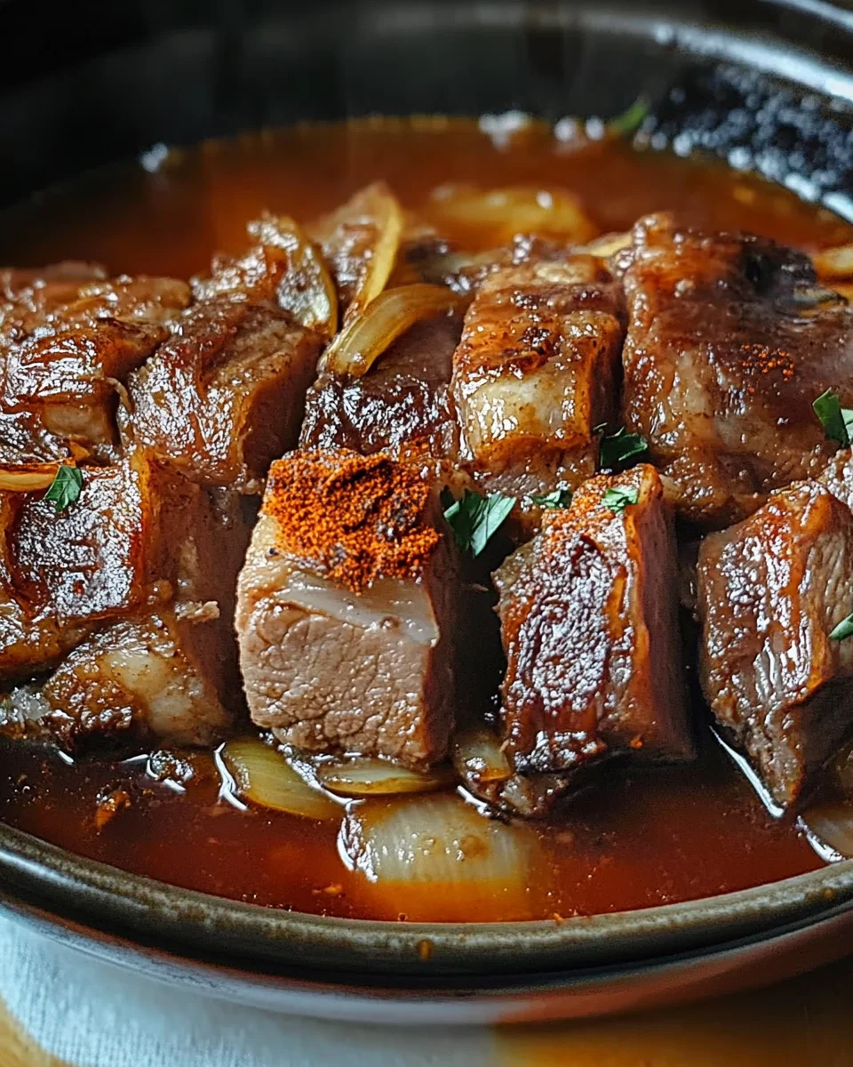 R&auml;uberbraten Rezept, schmort im Ofen einfach vor sich hin!