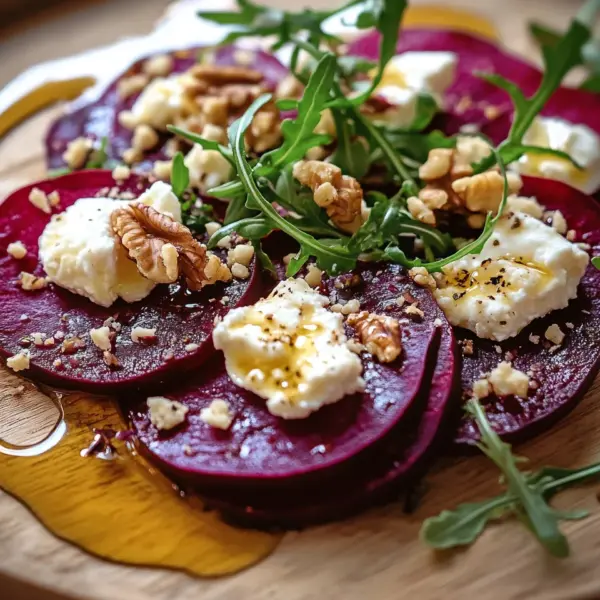 Rote Bete-Carpaccio