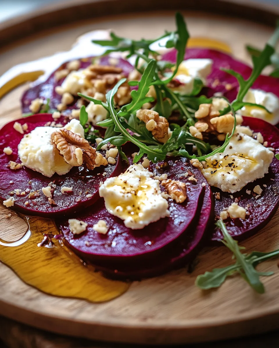 Rote Bete-Carpaccio
