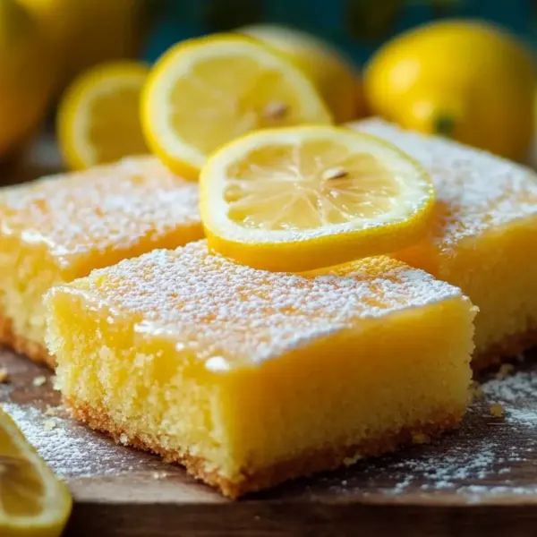 Saftiger Zitronenkuchen vom Blech