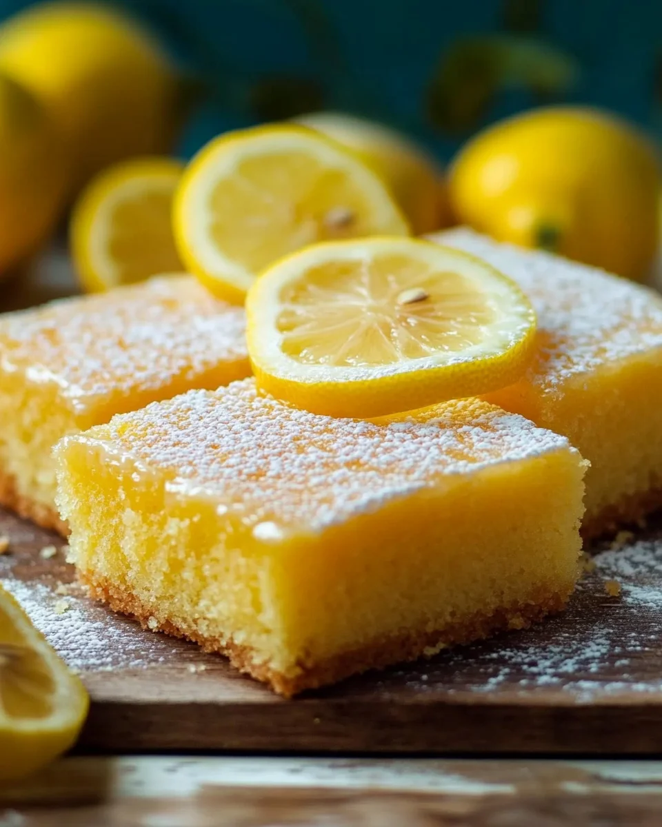 Saftiger Zitronenkuchen vom Blech