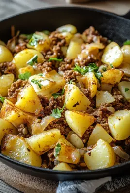 Spitzkohl-Kartoffel-Pfanne mit Hackfleisch