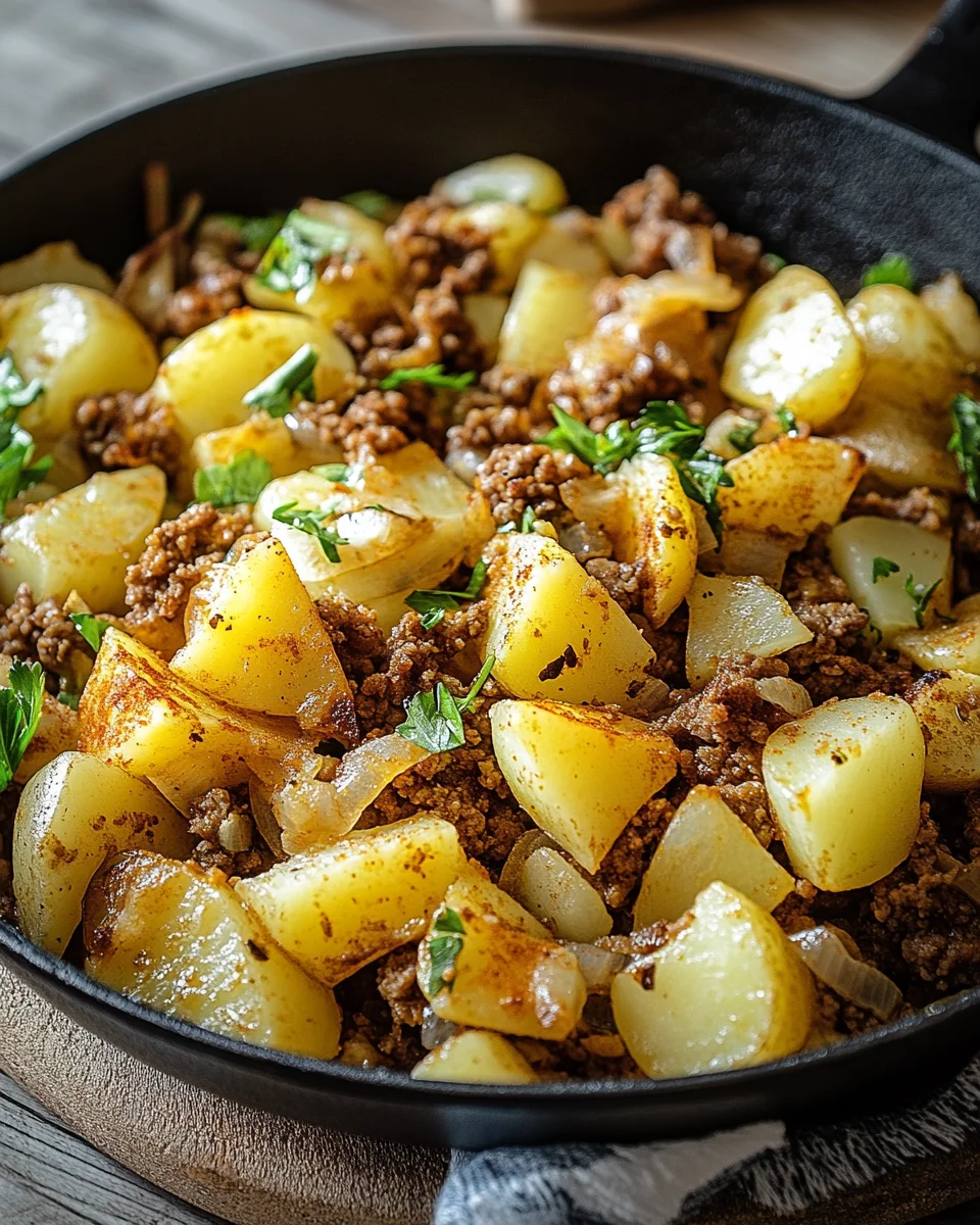 Spitzkohl-Kartoffel-Pfanne mit Hackfleisch 27 Spitzkohl-Kartoffel-Pfanne mit Hackfleisch