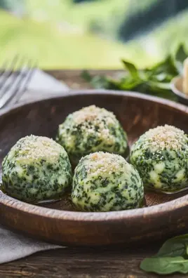 Südtiroler Spinatknödel