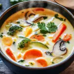 Thai-Kokos-Suppe mit Gem&uuml;se