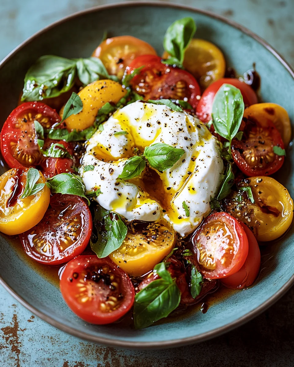 Tomatensalat mit Burrata 19 Tomatensalat