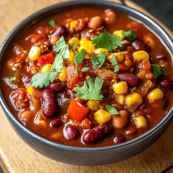 Veganes Chili sin carne