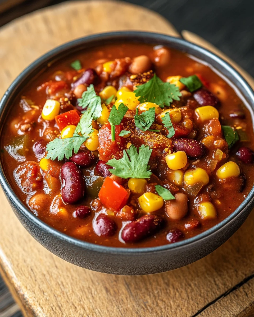 Veganes Chili sin carne
