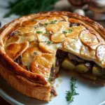 Wirsing-Pie mit Pilz-Linsen-Kartoffelf&uuml;llung