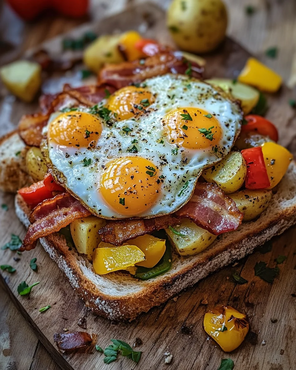 Bauernfr&uuml;hst&uuml;cks-Sandwich