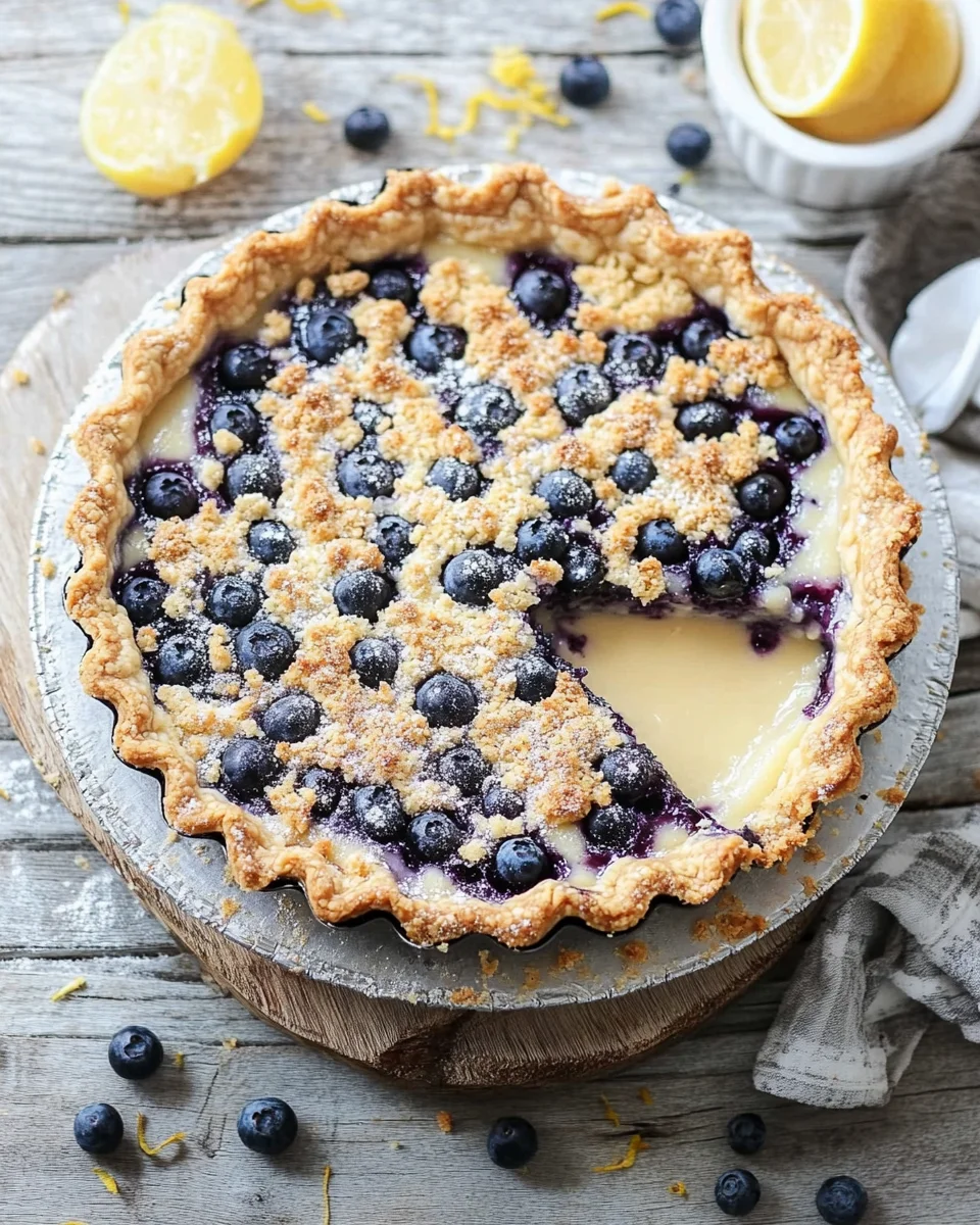 Blaubeer-Tarte mit Vanille-Schmand und Streuseln 23 Blaubeer-Tarte